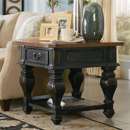 Square Accent End Table